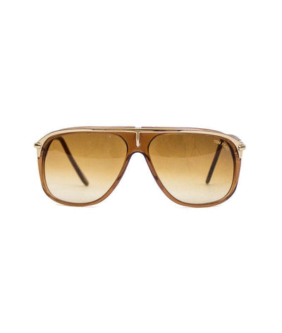 Tom Ford Accessories One Size Brown Aviator Sunglasses