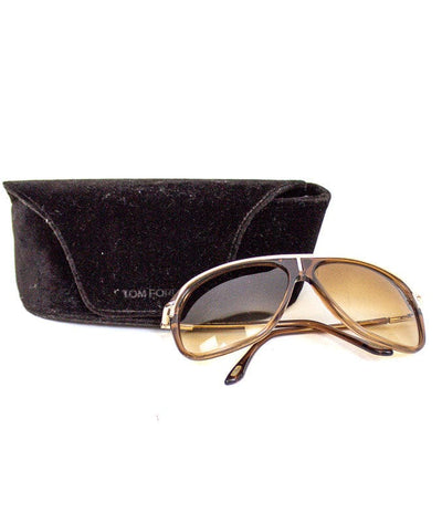 Tom Ford Accessories One Size Brown Aviator Sunglasses
