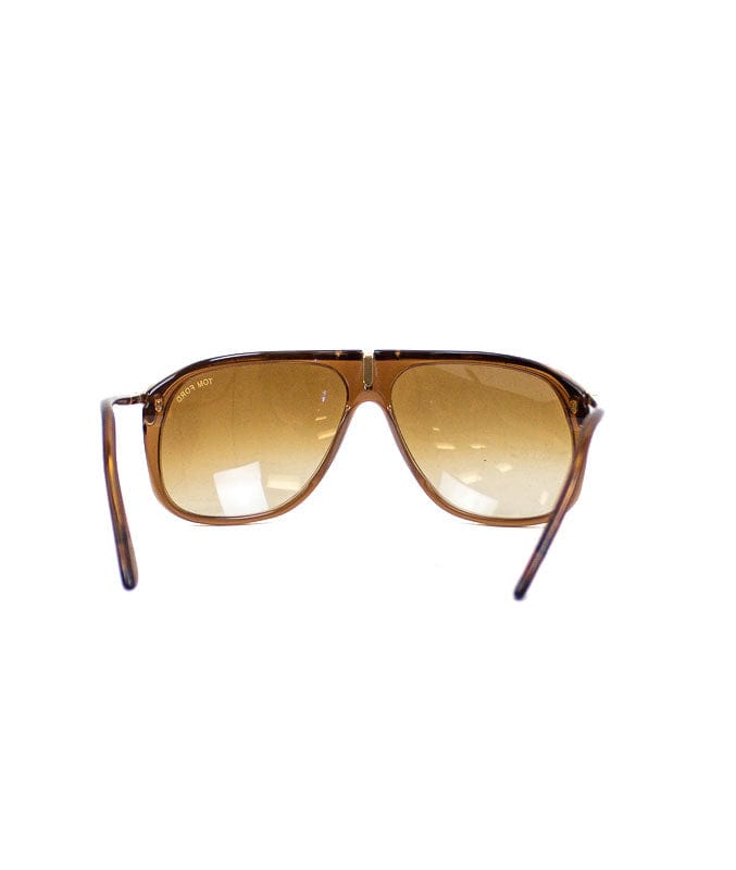Tom Ford Accessories One Size Brown Aviator Sunglasses