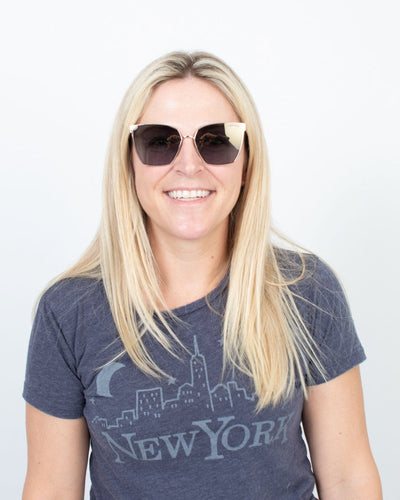 Tom Ford Accessories One Size "Helena" Cat-Eye Sunglasses