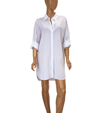 Tommy Bahama Clothing XL White Shirt Dress