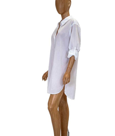 Tommy Bahama Clothing XL White Shirt Dress