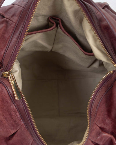 Tory Burch Bags One Size Burgundy Hobo Shoulder Bag