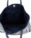 Tory Burch Bags One Size "Marion" Striped Nylon Tote Bag