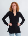 Tory Burch Clothing XS Black Cashmere Pullover Sweater