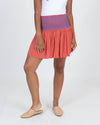 Tory Burch Clothing XS Smocked Waist Mini Skirt