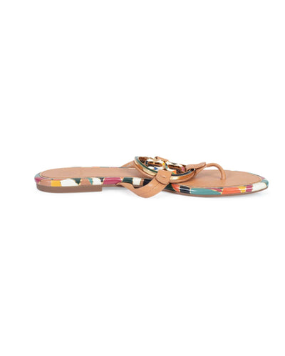 Tory Burch Shoes Large | US 10 "Enamel Miller Soft Sandals"