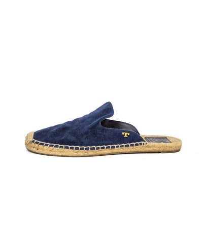 Tory Burch Shoes Large | US 9 Max Suede Flat Slide Espadrille Mules