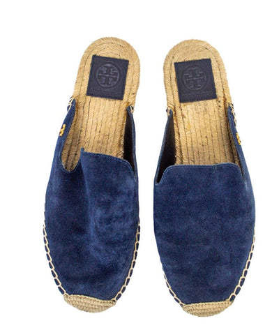 Tory Burch Shoes Large | US 9 Max Suede Flat Slide Espadrille Mules
