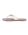 Tory Burch Shoes Medium | US 8.5 Metallic Flip flops