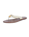 Tory Burch Shoes Medium | US 8.5 Metallic Flip flops