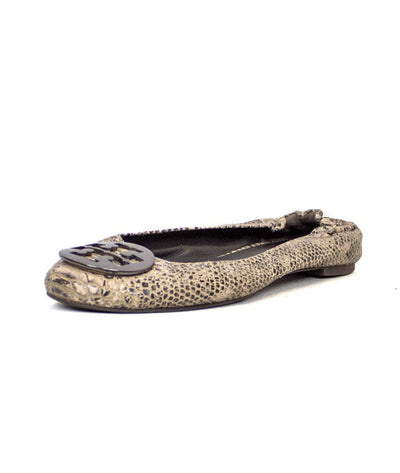 Tory Burch Shoes Medium | US 8.5 Snakeskin Print Ballet Flats