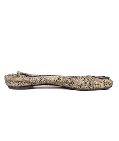 Tory Burch Shoes Medium | US 8.5 Snakeskin Print Ballet Flats