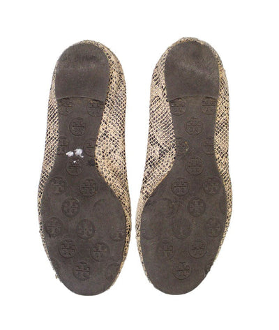 Tory Burch Shoes Medium | US 8.5 Snakeskin Print Ballet Flats