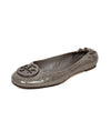 Tory Burch Shoes Medium | US 8 Reva Logo Ballet Flat in Silver