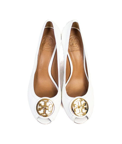 Tory Burch Shoes Medium | US 8 White "Selma" Wedges