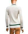 Tory Sport Clothing Small Ribbed Merino Polo Sweater
