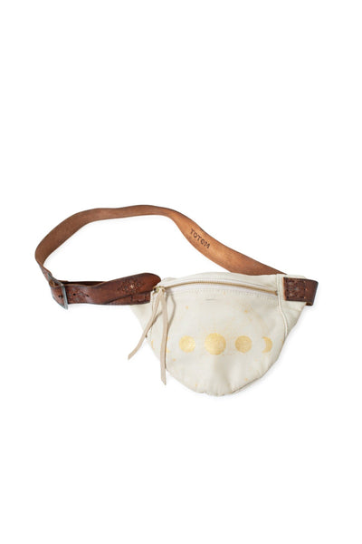 TOTem Salvaged Bags One Size Moon Phase Waist Bag
