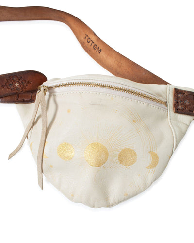 TOTem Salvaged Bags One Size Moon Phase Waist Bag