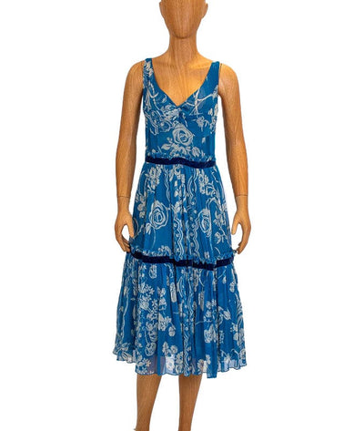 Tracy Reese Clothing XS | US 2 Tiered Silk Midi Dress