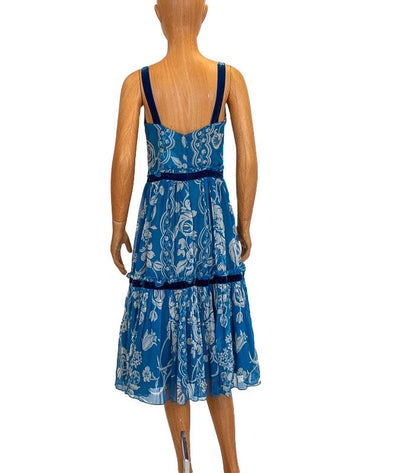 Tracy Reese Clothing XS | US 2 Tiered Silk Midi Dress