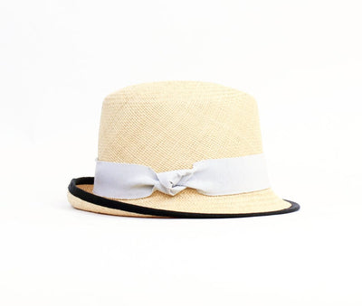 Tracy Watts Accessories One Size Straw Fedora Hat