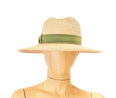 Tracy Watts Accessories One Size Wide Brim Straw Fedora