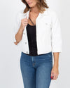 TRAVE Clothing Small White Jean Jacket