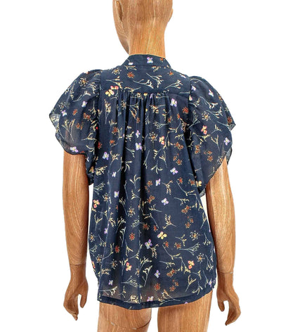 TROVATA Clothing Small Tassle Tie Top