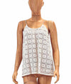 Tucker Clothing Medium Spaghetti Strap Lace Tank