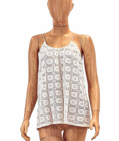 Tucker Clothing Medium Spaghetti Strap Lace Tank