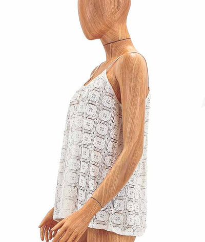 Tucker Clothing Medium Spaghetti Strap Lace Tank