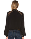 Tularosa Clothing Small "Coco" Keyhole Blouse