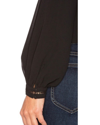 Tularosa Clothing Small "Coco" Keyhole Blouse