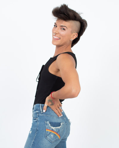 Tularosa Clothing XS Black Bodysuit