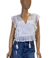 Tularosa Clothing XS "Cole" Cropped Blouse