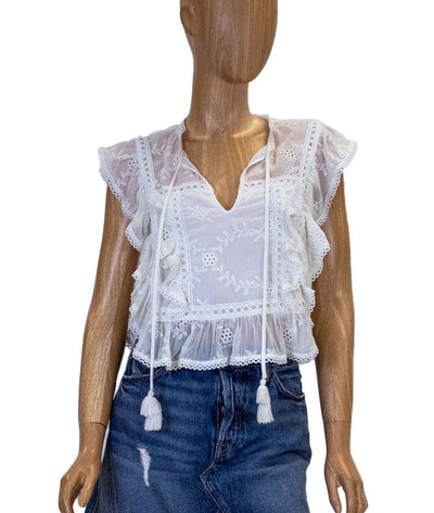 Tularosa Clothing XS "Cole" Cropped Blouse