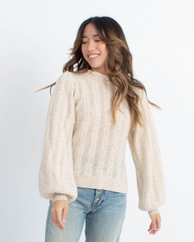 Ulla Johnson Clothing Medium Open Knit Pullover Sweater