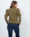 Ulla Johnson Clothing Medium "Philo" Long Sleeve Crewneck Sweatshirt