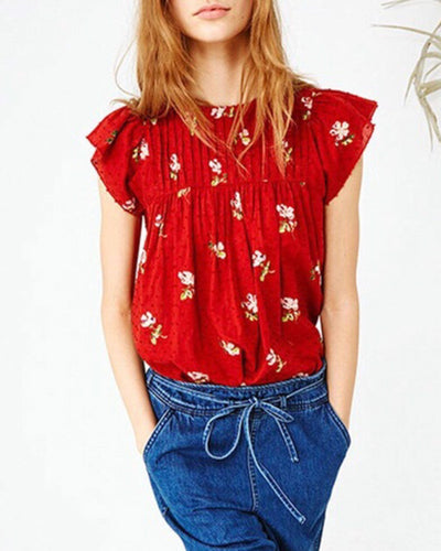 Ulla Johnson Clothing Medium | US 6 "Astrid" Blouse