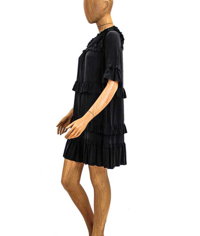 Ulla Johnson Clothing Medium | US 6 Black Mini Dress