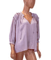 Ulla Johnson Clothing Medium | US 6 Blush Blouse