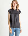 Ulla Johnson Clothing Medium | US 6 Cap Sleeve Blouse
