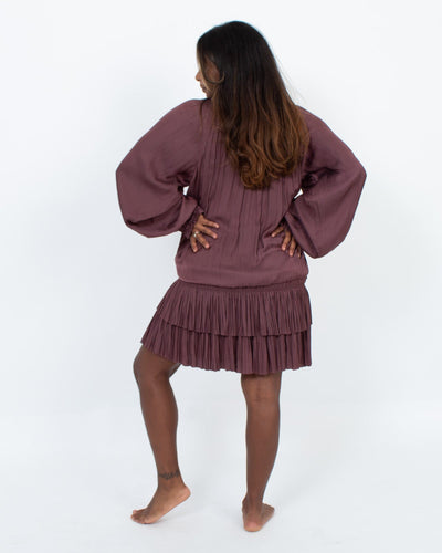 Ulla Johnson Clothing Medium | US 6 Long Sleeve Mini Dress