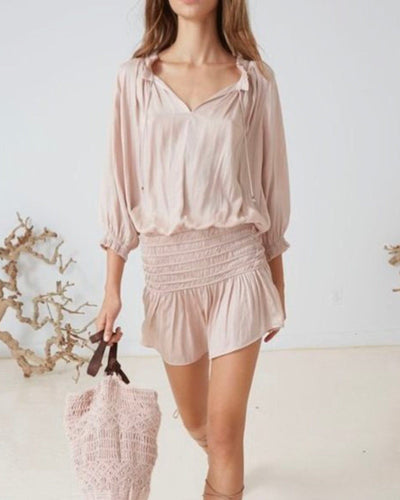 Ulla Johnson Clothing Medium | US 6 "Olga" Satin Mini Dress