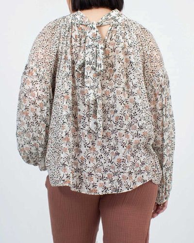 Ulla Johnson Clothing Medium | US 6 Tie Front Blouse