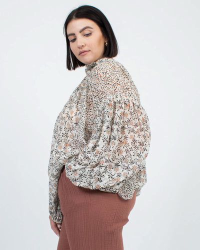 Ulla Johnson Clothing Medium | US 6 Tie Front Blouse