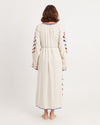 Ulla Johnson Clothing Medium | US 8 Natalia Embroidered Maxi Dress