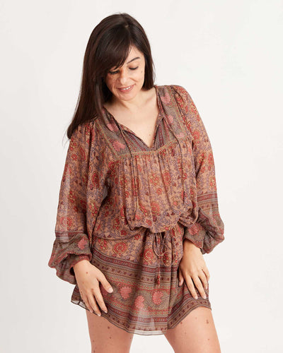 Ulla Johnson Clothing Medium | US 8 Printed Knee Length Dress