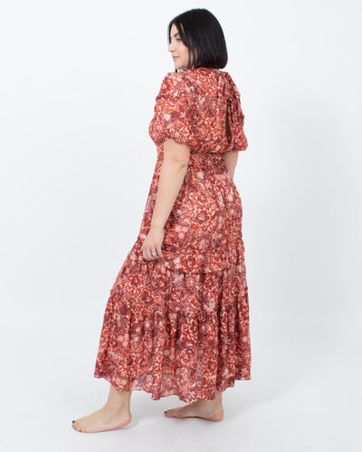 Ulla Johnson Clothing Medium | US 8 Printed Maxi Dress